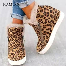Women Snow Boots Winter Ankle Boots for Women Winter Shoes Female Zipper Boots Botas Mujer Warm Plush Shoes Woman Plus Size 2024 - buy cheap
