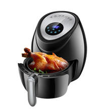 Air Fryer  Large Capacity Air Fryer Multi-function Household Smoke-free Electric Frying Pan Smart Touch Screen Fries Machine 2024 - buy cheap