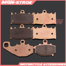 Motorcycle metal sintering brake pads For ZZR400 ZZR 400 93 94 95 96 97 98 99 00 01 02 03 04 05 06 07 ZZR600 ZZR 600 1993-2005 2024 - buy cheap