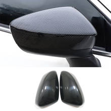 ABS Carbon Fiber Car side door rearview mirror cover Cover Trim car styling For Mazda 6 Atenza 2013-2018 accessories 2pcs 2024 - buy cheap