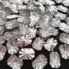 13x18 мм необычные белые острые Стразы для шитья «сделай сам», кружевные камни и кристаллы для шитья, зеркальный дизайн ручной работы 2024 - купить недорого