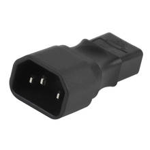 Plug macho iec 320 c14 para soquete fêmea c9 para c6 adaptador conector 2024 - compre barato