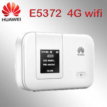 Разблокированный HUAWEI E5372 E5372s-32 4G LTE Cat4 Карманный Wi-Fi роутер мобильный 3g 4g fdd mifi донгл роутер Wi-Fi роутер 4g sim 2024 - купить недорого