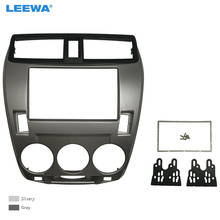 LEEWA автомобильный 2DIN Аудио фасции Рамка адаптер для Honda City (Руководство AC) Стерео DVD тире установка рамка набор # CA3936 2024 - купить недорого