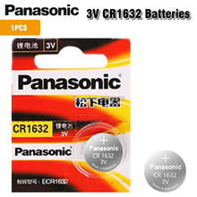 Panasonic 100% Original CR1632 Button Cell Battery For Watch Car Remote Key cr 1632 ECR1632 GPCR1632 3v Lithium Battery 2024 - buy cheap