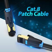 Ethernet-кабель Vention Cat8 RJ 45, сетевой кабель UTP Lan, Cat 8, RJ45, патч-корд, 10 м/15 м/20 м для маршрутизатора, кабеля Ethernet для ноутбука 2024 - купить недорого