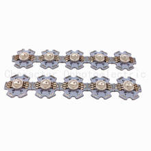 10pcs 3W RGB Color 6pin LED Chip LED Light Lamp Part With 20mm Star Base 2024 - buy cheap