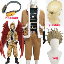 Disfraz de My Hero Academia héroes, traje de Keigo Takami/Hawks para Halloween, peluca de Cosplay de Boku No Hero Academia núm. 2 2024 - compra barato