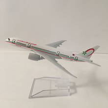 JASON tutú-modelo de avión de Metal fundido a presión, 16cm, Royal Air Maroc Boeing 787, 1:400 2024 - compra barato