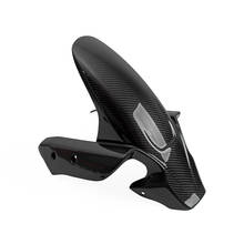 Para-lamas dianteiro de fibra de carbono para motocicleta, proteção contra poeira e respingo, para ducati multistrada950 1260, 2018, 2019 2024 - compre barato