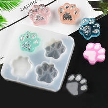 Cat Paw Silicone Mold DIY Making Jewelry Handmade UV Resin Epoxy Mould Craft 2024 - buy cheap