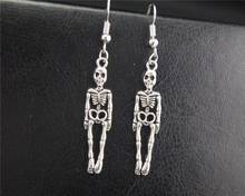 1Pair Retro SKull Drop Earrings Skeleton Halloween Day Gift Making Punk Style Gift Fore Men Jewelry Supplies E583 2024 - buy cheap