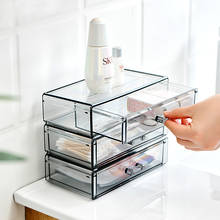 1pc Clear Drawer Makeup Cosmetics Jewelry Storage Box Transparent Perfume Lipstick Organizer Case 2024 - buy cheap