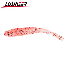 5pcs/lot LUSHAZER soft fishing lures 7.6cm 2.3g silicone bait wobbler fishing isca artificial lote angeln wobbler sea fishing 2024 - buy cheap