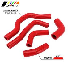 Motorcycle Silicone Radiator Coolant Hose Water Pipe For Honda CR500R CR 500R 500 R 1990-2000 2001 Off Road Performance Silicone 2024 - buy cheap