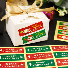 120pcs Christmas Gift Sticker Labels Santa Claus Self Adhesive Paper Sticker For Scrapbooking DIY Xmas Gift Box Decoration 2024 - buy cheap