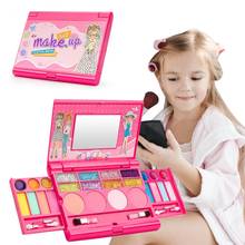 Kids Make Up Toy Set Princess Girls Cosmetics Play Set Palette Vanity With Mirror Washable And Non Toxic Makeup Kit For Kids 2024 - buy cheap