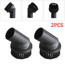 2pc Round Brush For Miele 35mm For Nilfisk Vacuum Cleaner Hoses And Extension Pipes Compatible Dusting Tool Brush Accessories