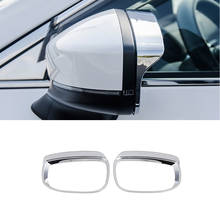 ABS Chrome For Mazda CX-5 Cx5 2nd Gen KF Car Rearview Mirror Block Rain Eyebrow Trim Cover-auto styling Accessories 2017 2018 2024 - buy cheap