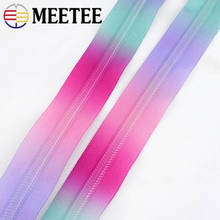 Meetee 2/5/10M 5# Nylon Zipper for Bags Coat Garment Decor Zips DIY Code Loading Coil Zipppers Textile Repair Sewing Accessories 2024 - buy cheap