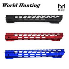 7 10 12 15 Inch AEG M4 M16 AR15 Free Float M-Lock Quad Rail Handguard Picatinny Rail with Barrel Nut for Hunting 2024 - buy cheap