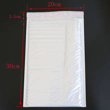 10pcs (20 * 30cm +3.5cm) White Paper Envelope Gift Technology Bubble Bag 2024 - buy cheap