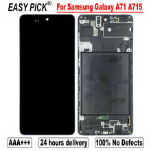 Pantalla táctil LCD para Samsung Galaxy A71, A715, A715MN, A715F, montaje de digitalizador, accesorio de repuesto 2024 - compra barato