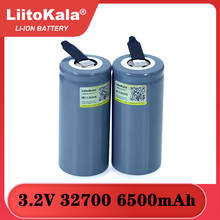 LiitoKala 3.2V 32700 6500mAh LiFePO4 Battery 35A Continuous Discharge Maximum 55A High power battery+DIY Nickel sheets 2024 - buy cheap