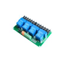 four 4 channel relay module 30A with optocoupler isolation 5v supports high and low Triger trigger for Smart home 2024 - buy cheap