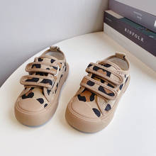 Spring Autumn New Children's Canvas Shoes Fashion Leopard Children Casual Shoes Baby Boys Shoes Kids Girl Sneakers 2024 - buy cheap
