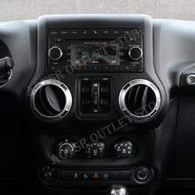 10.1" For Jeep Grand Wrangler 2011 - 2016 Android Car Multimedia Radio Player Stereo Auto Audio GPS Navi Head Unit 1Din Carplay 2024 - buy cheap