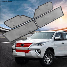 Malla frontal de acero al carbono para coche Toyota Fortuner, accesorio de protección contra insectos, para modelos 2016, 2017, 2018, 2019 y 2020 2024 - compra barato