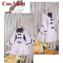 Cos-Mart Game Touhou Project Sangetsusei Luna Child Cosplay Costume White Formal Dress Female Role Play Clothing Custom-Make 2024 - buy cheap