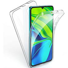 360 Full Double Clear Silicone Cases For Xiaomi Redmi 9C NFC 9A 9AT 8A 9 Redmi Note 9S 9 8 Pro 8T Mi 10T 5G Note 10 Lite Cover 2024 - buy cheap