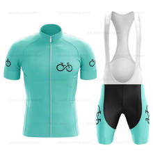 2022 Bike Team Cycling Jersey Set Summer Ropa Ciclismo Men Short Sleeve Cycling Clothing Suit MTB Bike Uniform Cycling Maillot 2024 - buy cheap