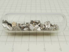 Sello de vidrio 5g, elemento de bismuto de Metal de alta pureza 4N Bi 99.99%, regalo de colección Experimental puro 2024 - compra barato