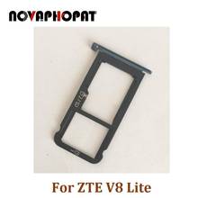 Novaphopat для ZTE Blade v8 lite SIM-карты лоток держатель слот Micro SD разъем адаптер замена + отслеживание 2024 - купить недорого