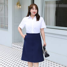 M-5XL  Women's Professional Slim Skirt Office High-quality High-waist Ladies Skirt Female Elegant Pure Color 2022 2024 - buy cheap