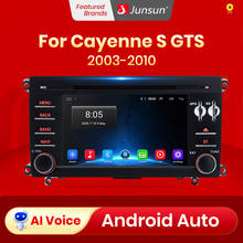 Junsun AI Voice 2 din Android Auto Radio for Porsche Cayenne GTS 2003 2004-2010 Carplay Car Multimedia RDS GPS No 2din autoradio 2024 - buy cheap