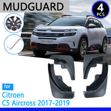 Mudguards fit for Citroen C5 Aircross 2017 2018 2019 Car Accessories Mudflap Fender Auto Replacement Parts 2024 - buy cheap