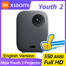 Xiaomi Mijia Projector Youth Edition 2 Full HD 1080P 550 ANSI lumens Mini side projection Android Wifi Beamer Home Theater 2024 - buy cheap