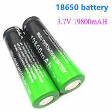 Bateria recarregável para lanterna ou outros dispositivos eletrônicos, 2021, 18650, 19800mah, bateria recarregável, 3.7v 2024 - compre barato