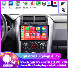 YelloBerry For Suzuki GRAND Vitara 3 Car Radio Multimedia Video Player Navigation GPS Android 8.1 Car Radio 2 Din 8'' 2005-2015 2024 - buy cheap