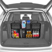 Car Trunk Organizer Backseat Storage Bag High Capacity Adjustable Auto Seat Back Oxford Cloth Organizers Universal Multi-use 2024 - buy cheap