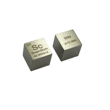 1pc 0.4''(10mm) Sc Scandium Cube Rare-earth Metal Elements Hobby Collection School Education 2024 - buy cheap
