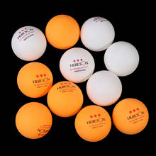 10PCS Ping Pong Ball ABS Plastic Professional 40mm High Elasticity White Orange Amateur AdvancedMatch Training Table Tennis Ball 2024 - compre barato