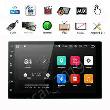 Radio Multimedia con GPS para coche, Radio con reproductor MP5, Android, 2,5d, 2DIN, DVD, Navi, WIFI, pantalla táctil de 7 pulgadas, Bluetooth, Audio FM, ESTÉREO 2024 - compra barato