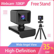 Webcam 1080p, Web Camera With Microphone  For PC, USB Web Cam For Computer, 2 Mega Pixels,1920x1080 Resolution,FHD Cmos Sensor 2024 - buy cheap