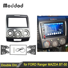 Радиоприемник, стереопанель для Ford Everest Ranger Mazda BT-50 BT50 Double 2 Din Fascia Dash, установка, комплект, лицевая панель 2024 - купить недорого