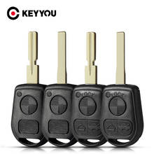 KEYYOU For BMW E31 E32 E34 E36 E38 E39 E46 Z3 Z4 Case Fob 3 BTN Uncut Key Fob Case 2/3 Button Remote Key Shell Fit 2024 - buy cheap